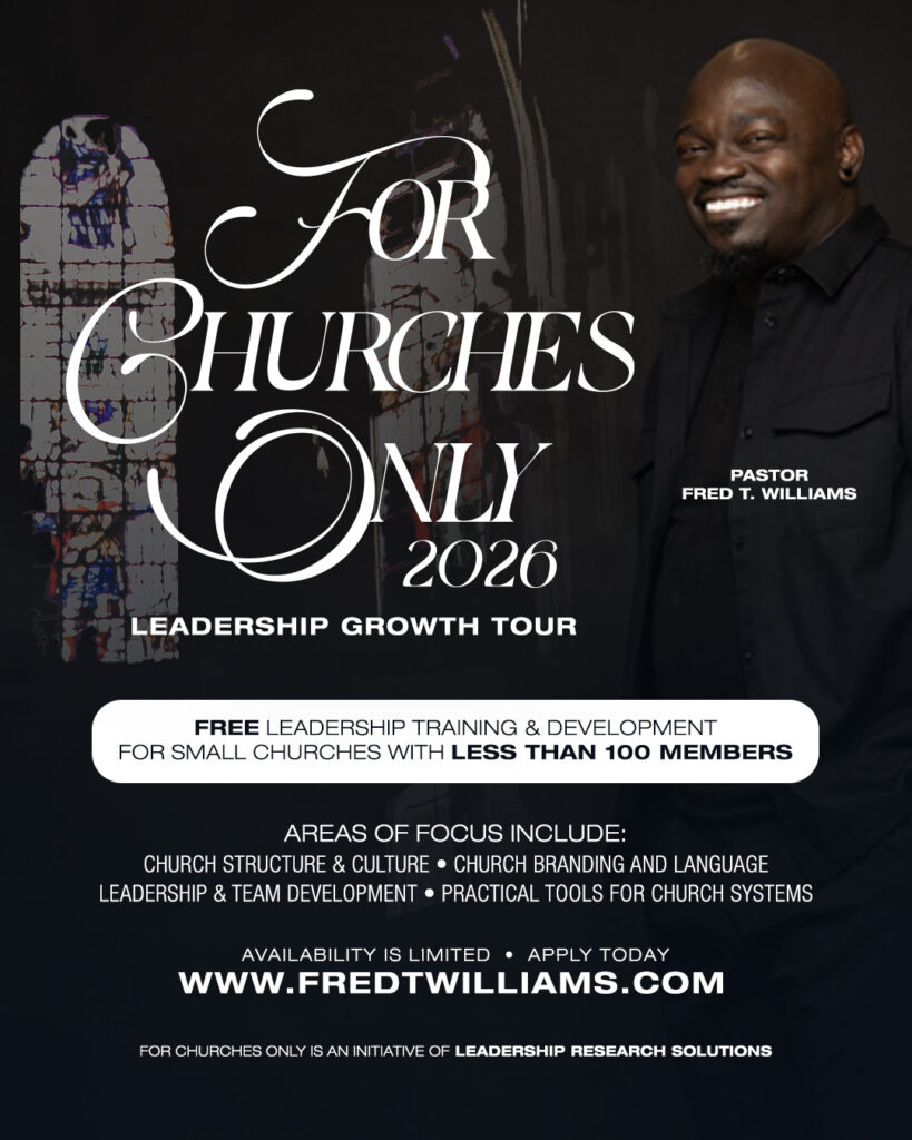 For Churches Only Flyer